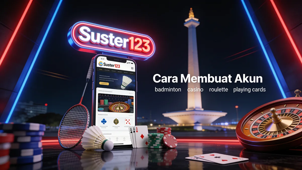 suster123 di Indonesia — Cara Membuat Akun suster123